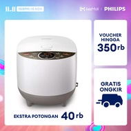 [EXTRA DISKON 60K] Philips 1.8L Digital Rice Cooker HD4515/33 - 400Watt Penanak Nasi Digital 8 Menu 