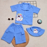 YNA JUMBO CHILDREN'S SUIT FREE HAT 1-5 YEARS UNISEX CHILDREN'S SET