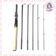 7ft 6-piece spinning pack rod, travel rod, light seabass, mobile, ajing, mebaling, rockfish, trout, 