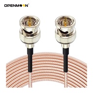 OPENMOON Cáp 75 Ohm Góc Phải BNC Male To BNC Đầu Cái RF Coaxial HD SDI Extension Q9-JWK RG179 (80Cm)