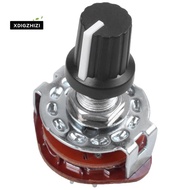 Electronic Machine 4P3T 4Pole 3 Position 2 Deck 16 Pin Rotary Switch