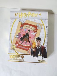 哈利波特拼圖100塊連木框 全新 Harry Potter Puzzle