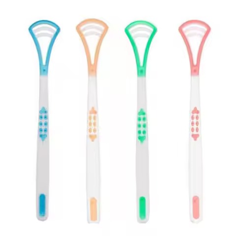 1pcs Tongue Scraper Cleaner for Adult,Tongue Brush for Fresh Breath Dental Eliminate Bad Breath in S