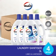 Walch® Laundry Sanitiser 3000ml x 4 Bottles
