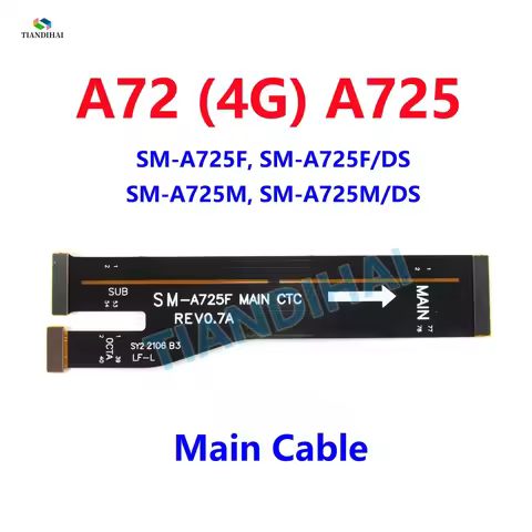 For Samsung Galaxy A72 4G A725 A725F A725F/DS A725M A725M/DS Main Board Motherboard Connector Flex C