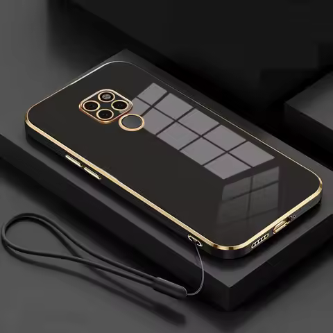 Plating Square Soft Phone Case For Motorola Moto E7 Plus EDGE 20 E20 E6S G10 G20 G30 G50 G60 G8 G9 P