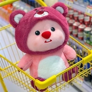 Gấu Bông Loppy Dâu Cao Cấp Mềm Mại Lông Xù Đánh Yêu Quà Tặng Lý Tưởng gaubongbobo