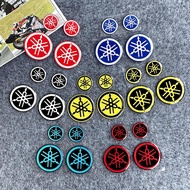 2pcs 3D Yamaha Circle Label  Reflective Logo Decal Epoxy Soft Glue for Yamaha Motorcycles Mio Sporty