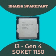 New Processor Core i3 Gen 4 LGA 1150 Haswell 4130 4150 4160 4170 4130T H81