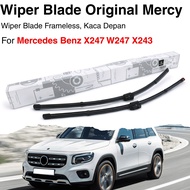 Mercedes X247 W247 X243 Frameless Wiper Kit Front Window GlassOriginal GLB EQB