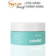 Kem dưỡng ẩm hỗ trợ phục hồi da B5 CICA - Candid B5 CICA Repair & Soothing Cream 10ml