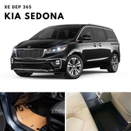 Kata (backliners) rubber floor mats for Kia Sedona