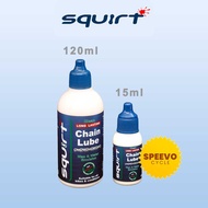 SQUIRT CHAIN LUBE - DRY LUBE WAX LUBE - CYCLING