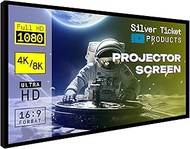 STR-16992-WAB Silver Ticket 4K Ultra HD Ready Cinema Format (6 Piece Fixed Frame) Projector Screen (