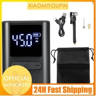 Bike Pump Electric Bicycle Pump Portable Tire Inflator Air Pump for Bikes 100PSI High Pressure Guage