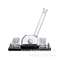 Whiskey Glass Decanter Set Bar