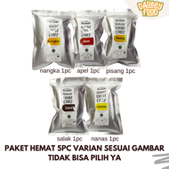 PAKET HEMAT 5x100Gram Kripik Keripik Nangka Apel Pisang Salak Nanas - Frutten Oleh-Oleh Khas Malang