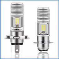 1PC Motorcycle Headlight P15D H4 LED H6 LED Moto Bulbs For MotorBike Scooter ATV HeadLamp LED Lamp M