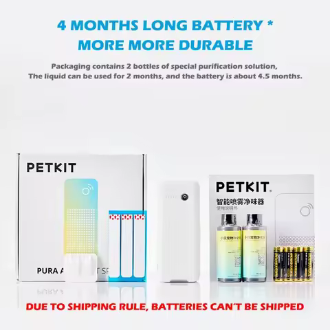 PETKIT PURE MAX Litter Box, Anti-Bacteria Smart K3 Spray Cat Toilet Deodorant, Odor Removal Machine,