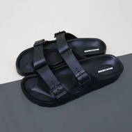 Skecher Sandal Slide Pria Dewasa Sendal Slop Skecher Black Navy