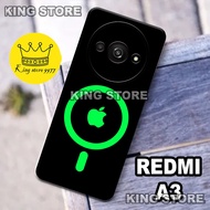 (KS6) Rubber Softcase for REDMI A3 2024 IP motif image, latest REDMI A3 casing,/kesing /siconehp, si