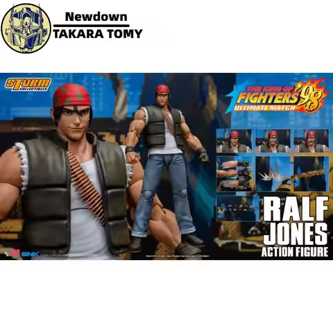 Original Storm Toys The King of Fighters '98 Ultimate Match Ralf Jones In Stock Action Collection Fi