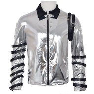 S-Michael Michael Jackson cosplay Costume Halloween Stage Costume 5.9