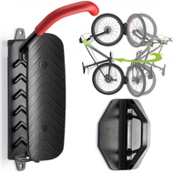 TEMU Swivel Bike Wall Rack - Space-saving Vertical Bike Holder, Heavy-duty Garage Hooks, Sturdy Stor