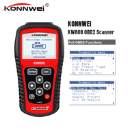 KONNWEI - KW808 Original อุปกรณ์ตรวจสอบรถยนต์เครื่องมือวิเคราะห์รถยนต์สามารถ J1850ตัวสนับสนุนเครื่อง
