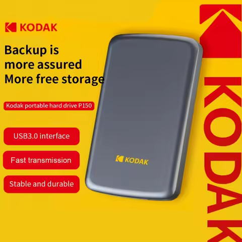 Kodak Portable External Hard Drive HDD P150 5Gbps USB3.0 External Hard Disk 500G 1TB Large-capacity 