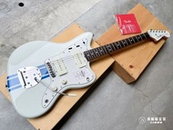 《台灣首發》Fender Made in Japan 2023 Collection Traditional 60s Jazzmaster Olympic White with Blue Competition Stripe日廠電吉他