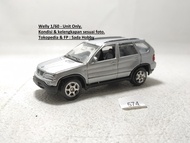 Diecast Welly BMW X5 Silver Unit Only