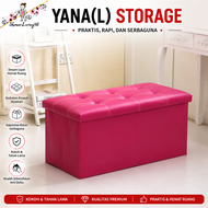 MULTIFUNGSI SOFA CONTAINER / SOFA BOX PERSEGI / SOFA STORAGE / STORAGE BOX / KOTAK PENYIMPANAN SHENA