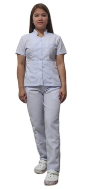 Chinese Collar Nurse Uniform For Men&Women