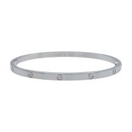 18K白金 Love Small 手環【Cartier 卡地亞】 B6079218
