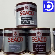 * แกลลอน 3.5 ลิตร * สีรองพื้นเหล็ก กันสนิม ยี่ห้อ Seaco มีหลายสีให้เลือก