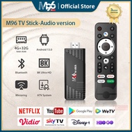 M96 Tv Stick Android 8K HD Ram 4gb Rom 32gb Android 13 Smart TV Stick Mini Android Tv Box Local tv d