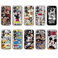 Redmi Note 11 11S PRO 4G 5G K20 K30 K30i Zoom mickey mouse Soft black TPU phone case