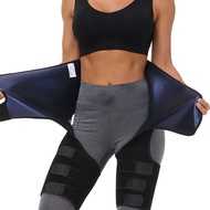 2021Waist Trainer Belt for Women Waist Thigh Trimmer Butt Lifter Slimming Workout Sweat Band Body Shaper Adjustable Hip Enhancer