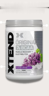 Xtend, The Original BCAA 7 g. Glacial Grape, 14.3 oz (405 g)