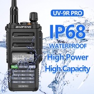 2022 Baofeng UV-9R Pro Waterproof IP68 Walkie Talkie High Power CB Ham 30-50 KM Long Range Upgrade of UV-9R Plus Two Way Radio baofeng uv9r Pro 【จัดส่งจากกรุงเทพ จัดส่งถึงคุณภายใน 2 วัน】