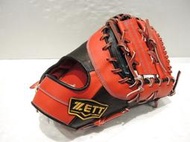 日本品牌 ZETT 限量金標 頂級硬式訂製牛皮 棒壘球手套 一壘手手套 黑(BPGT-2303)贈原箱,手套袋