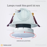 H366 3IN1 WARM WHITE INBOW ROUND LED DOWNLIGHT