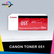 [ORIGINAL] Canon Toner Canon 051 Cartridge-051 / Canon 051H Cartridge-051H / 051 Drum Black