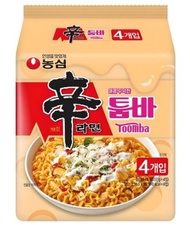 [Nongshim] Shin Ramyun Toomba 4ea / Toowoomba Ramyun / Korean Spicy Noodles / Cream and Cheese Noodl