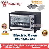 BUTTERFLY ELECTRIC OVEN BEO-5229 (28L) BEO-5238 (34L) BEO-5246 (46L) / KETUHAR OVEN TOASTER 烤箱 / ROTISSERIE &amp; CONVENTION