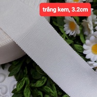 Edgeless ribbed ribbon, many colors, size 9MM to 4cm (5 meter cord)