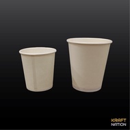 [Wholesale] 50pcs 1.5/2/4/6/8oz White Paper Cup Single Wall for Party/Tester/Refreshment/Camping/Ven