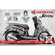 Decal STICKER HONDA BAPE DESIGN