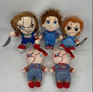 2025 Halloween Creative Plush Toy Clown Resurrection Ghost Baby Chucky Plush Doll Handmade